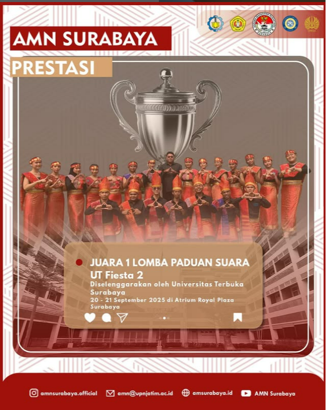 Juara 1 Lomba Paduan Suara UT Fiesta 2