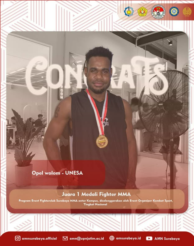 Juara 1 Medali Fighter MMA