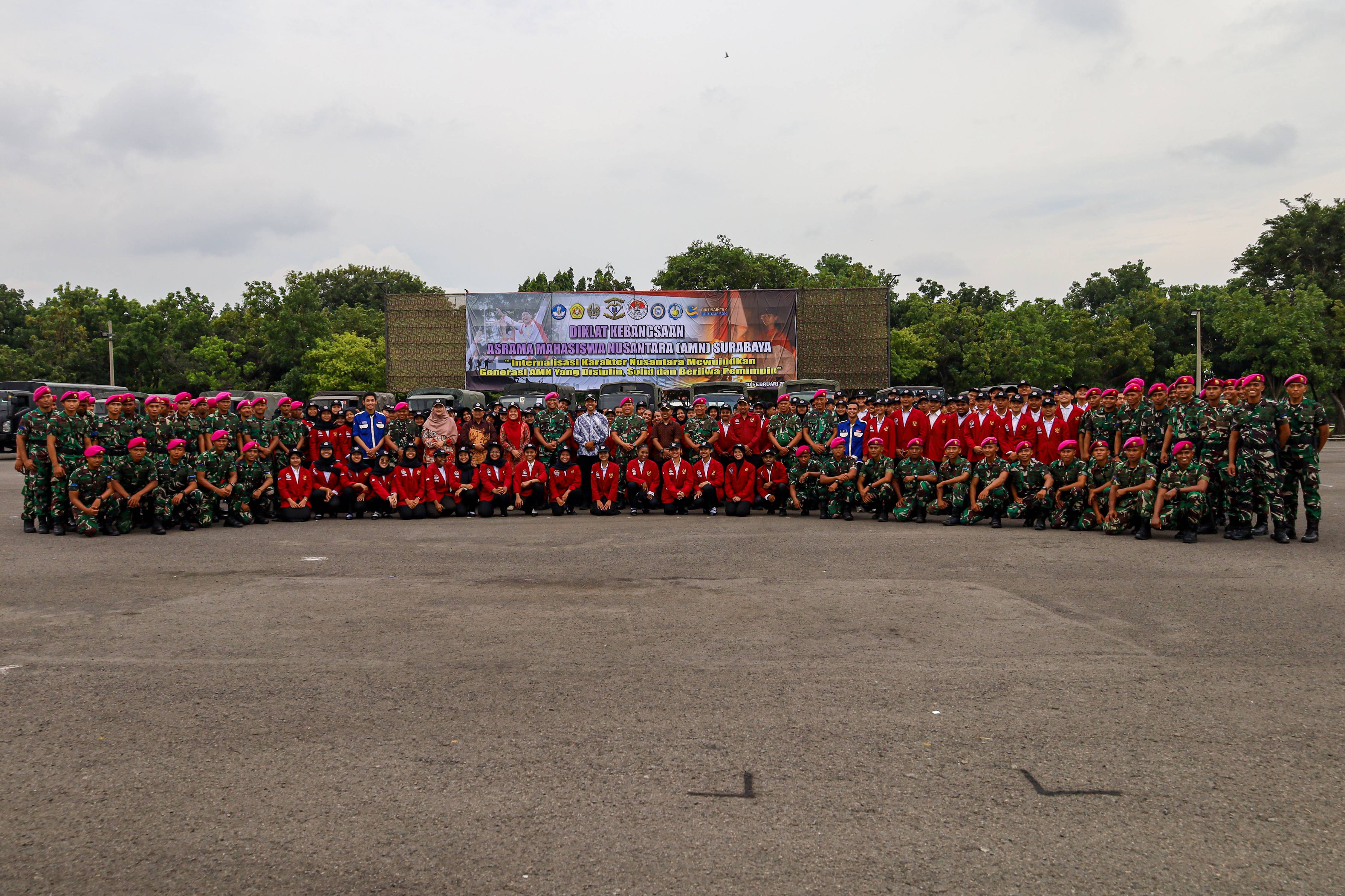 Tanamkan Nilai Kebangsaan, Diklat AMN Surabaya 2026 Dibuka Penuh Semangat