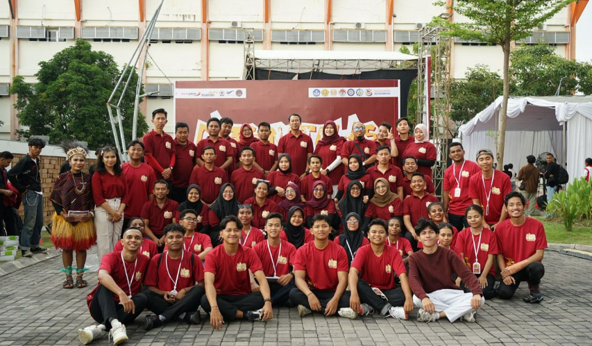 Fun Walk Warnai Dies Natalis ke-3 Asrama Mahasiswa Nusantara Surabaya